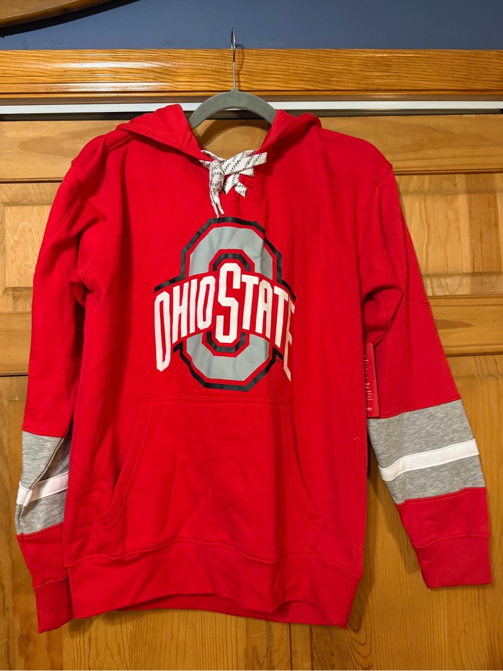 Rivalry Threads Red Ohio State Pullover Hoodie